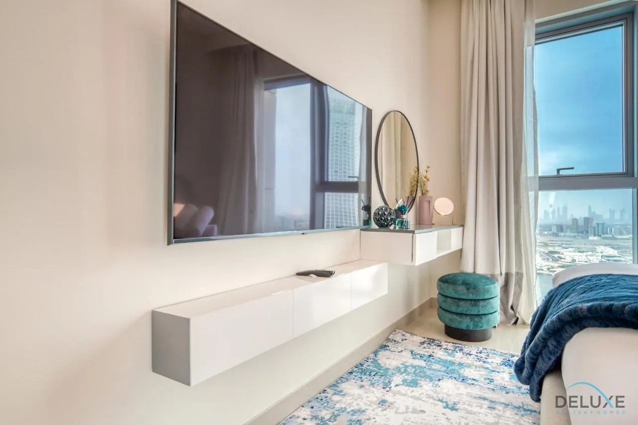 公寓 Tropical 2Br At Harbour Views Tower 1 By Deluxe Holiday Homes 迪拜 阿拉伯联合酋长国
