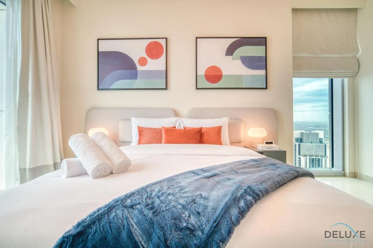 Tropical 2Br At Harbour Views Tower 1 By Deluxe Holiday Homes 迪拜 公寓